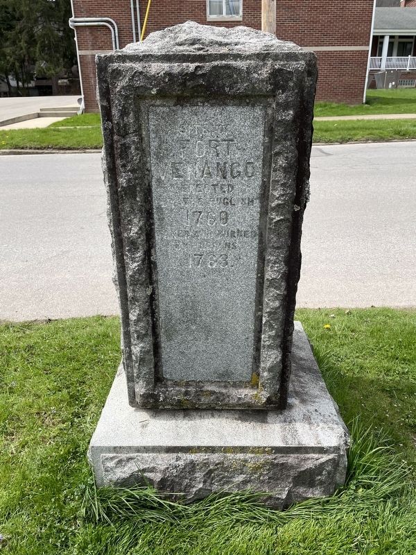 Site of Fort Venango Marker. Click for full size. Site of Fort Venango Marker image. Click for full size.