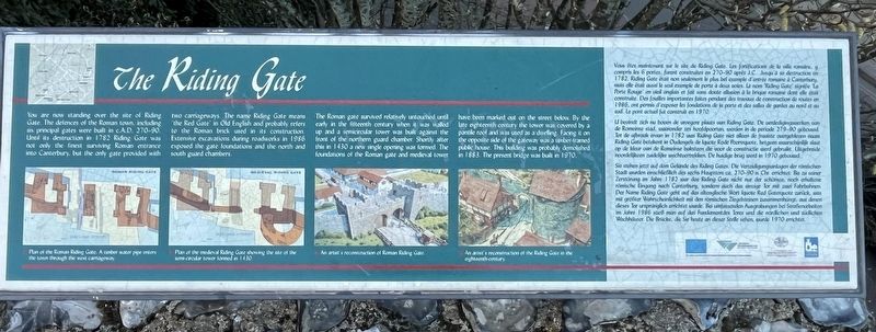 The Riding Gate Marker image. Click for full size.