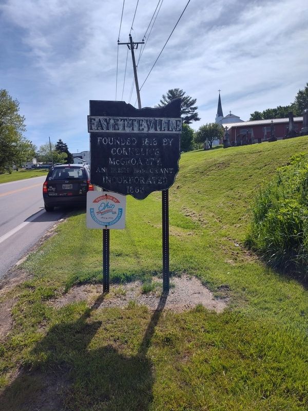 Fayetteville Marker image. Click for full size.