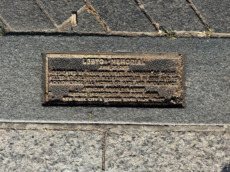 LGBT+ Memorial Marker image. Click for full size.