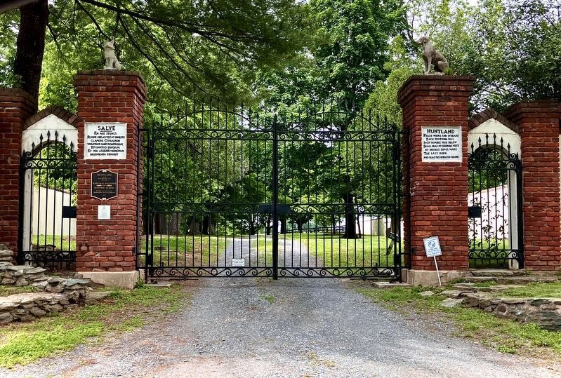 Wide View of Huntland Markers. Click for full size. Wide View of Huntland Markers image. Click for full size.