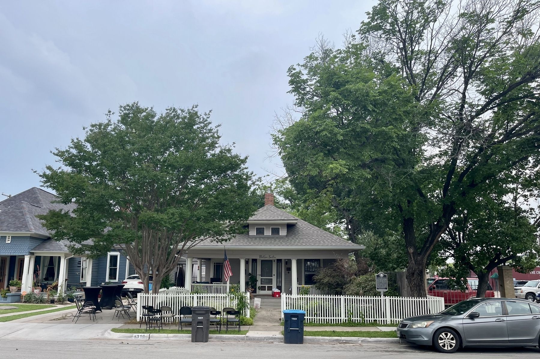 B. D. and Margaret Kennedy House and Marker image. Click for full size.