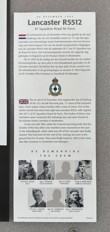 Lancaster R5512 Marker image. Click for full size.