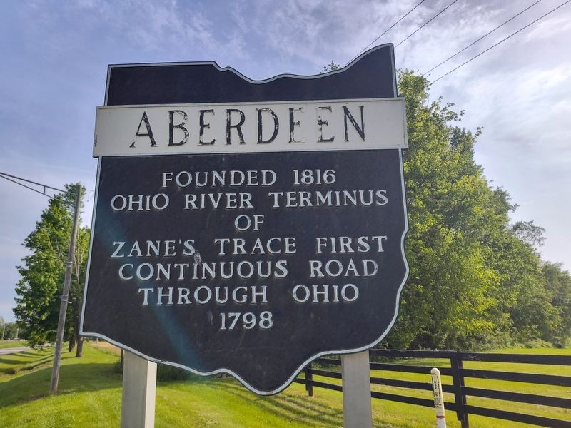 Aberdeen Marker. Click for full size. Aberdeen Marker image. Click for full size.