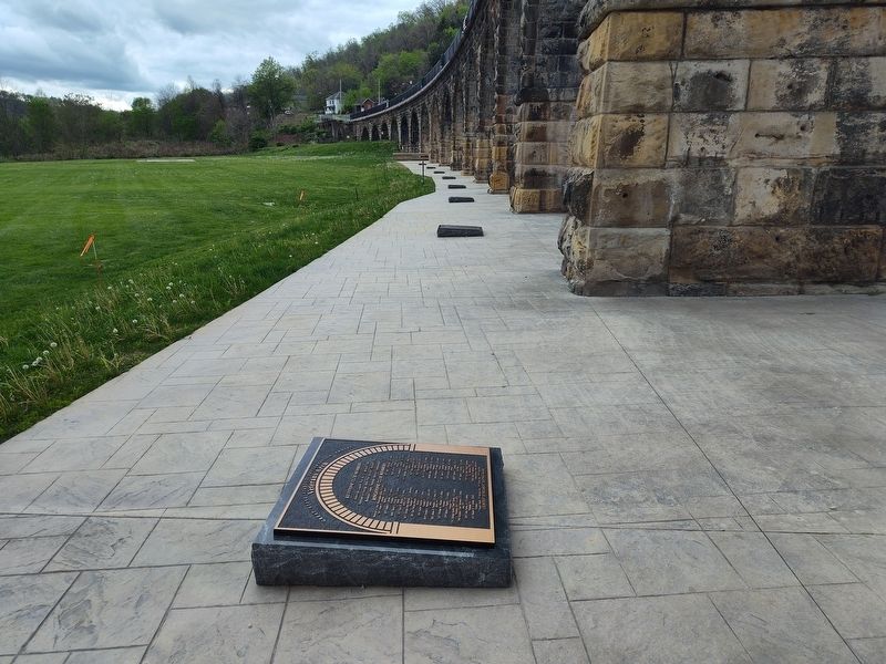 Veterans Arch Marker. Click for full size. Veterans Arch Marker image. Click for full size.
