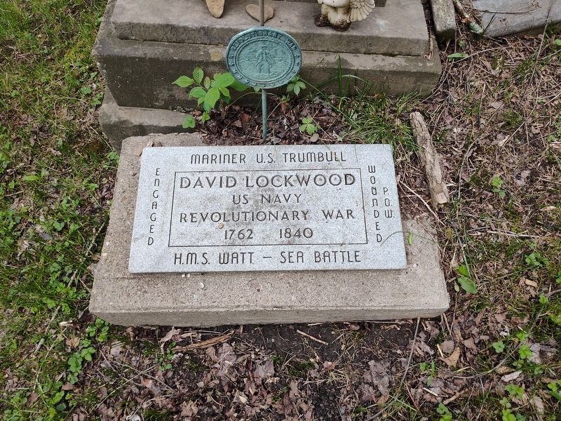David Lockwood Marker. Click for full size. David Lockwood Marker image. Click for full size.