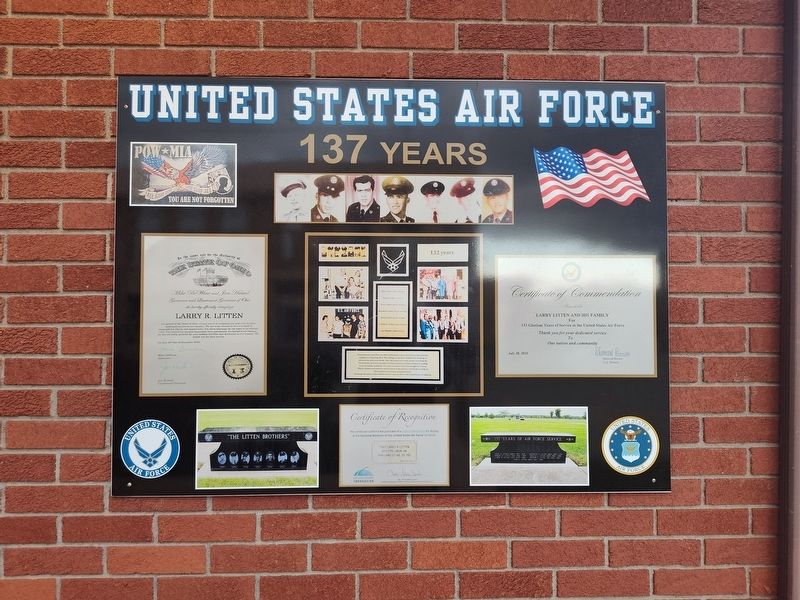 United States Air Force Marker image. Click for full size.