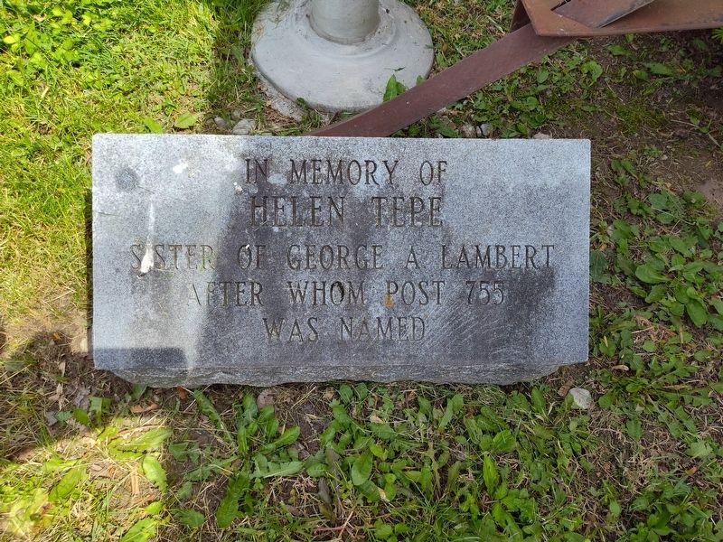 Helen Tepe Marker. Click for full size. Helen Tepe Marker image. Click for full size.