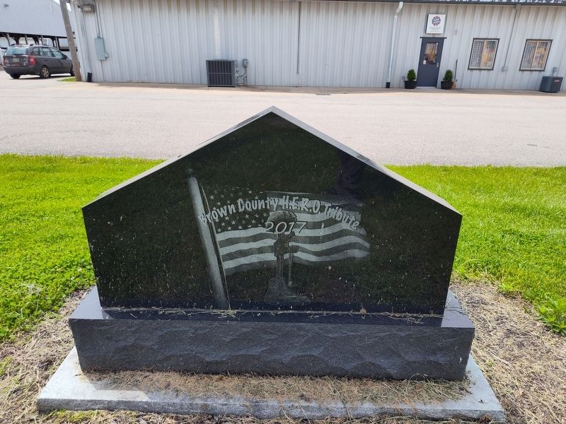 A Hero''s Story Will Never Be Forgotten Marker, Side Two. Click for full size. A Hero''s Story Will Never Be Forgotten Marker, Side Two image. Click for full size.