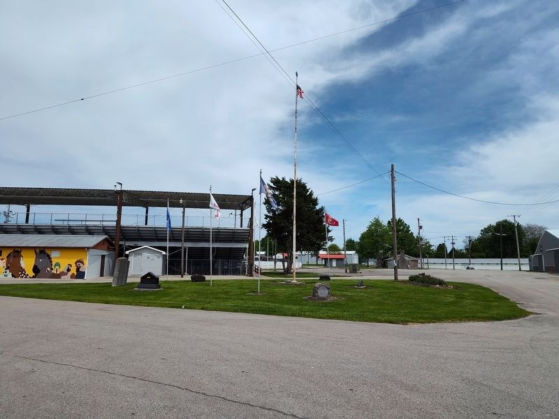 Brown County Veterans Corner at the Brown County Fairgrounds. Click for full size. Brown County Veterans Corner at the Brown County Fairgrounds image. Click for full size.