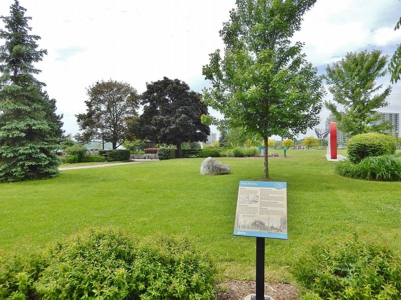 Five Points Marker image. Click for full size.