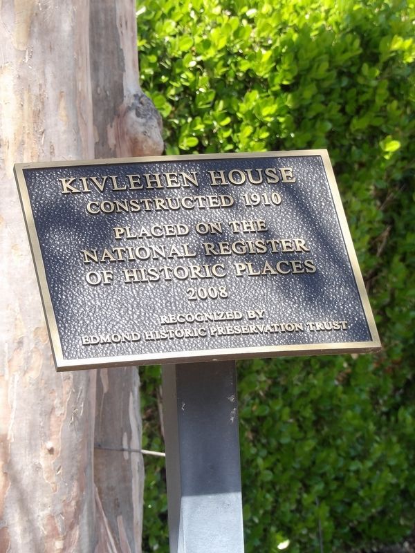Kivlehen House Marker. Click for full size. Kivlehen House Marker image. Click for full size.