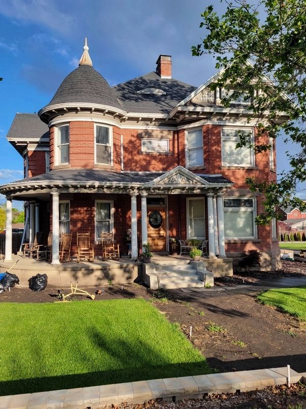 Clarence and Effie Eldredge House Marker. Click for full size. Clarence and Effie Eldredge House Marker image. Click for full size.