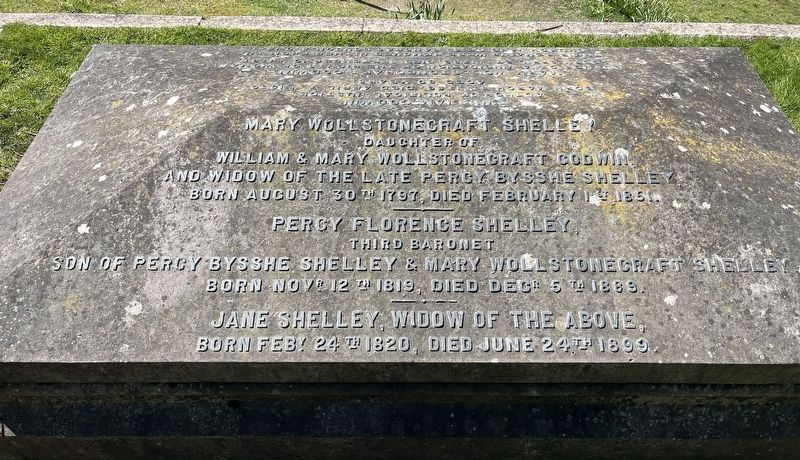 The Shelley Family Tomb. Click for full size. The Shelley Family Tomb image. Click for full size.