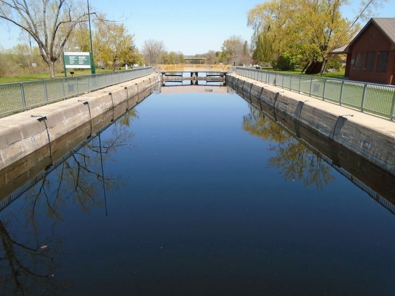 Trent-Severn Waterway Lock 6 (Filled). Click for full size. Trent-Severn Waterway Lock 6 (Filled) image. Click for full size.