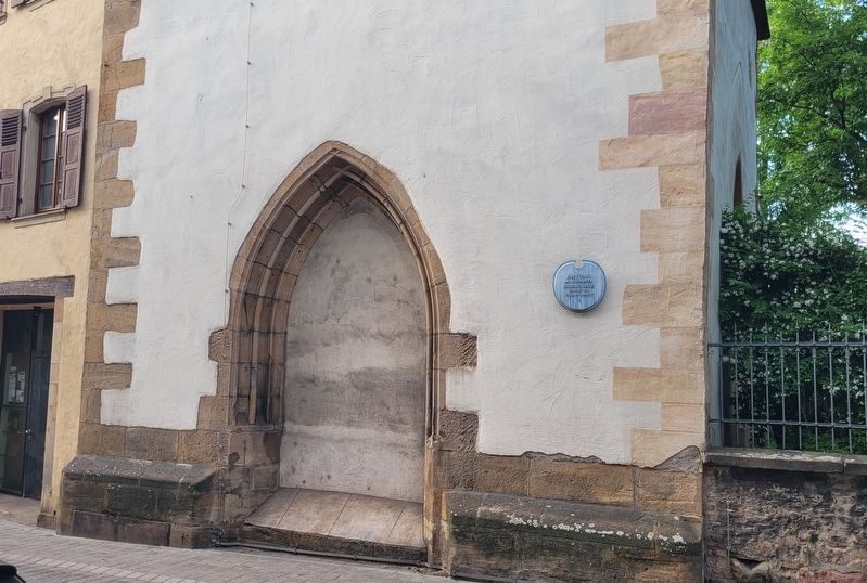 The bottom of the Bell Tower and Marker. Click for full size. The bottom of the Bell Tower and Marker image. Click for full size.