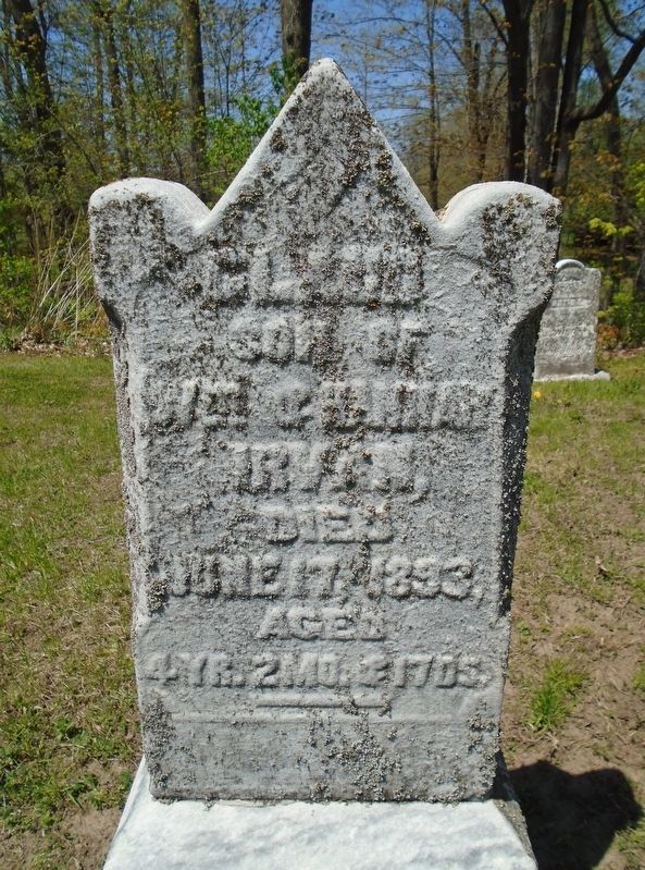 River Valley Pioneer Cemetery Claud Irvan Marker. Click for full size. River Valley Pioneer Cemetery Claud Irvan Marker image. Click for full size.