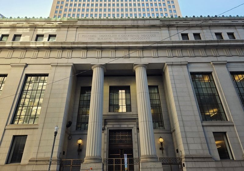 Mellon Bank and Marker. Click for full size. Mellon Bank and Marker image. Click for full size.