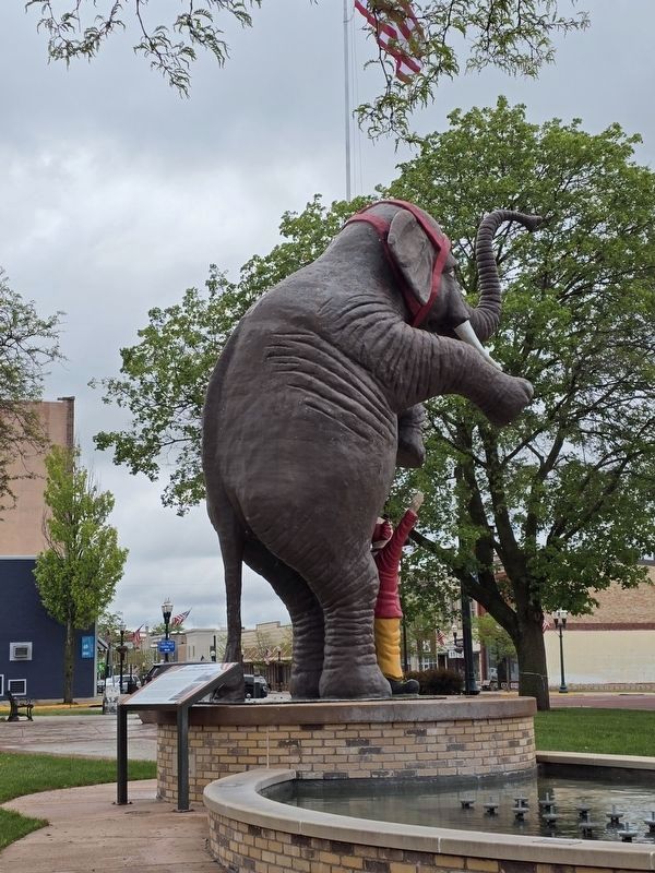 "19th Century Circus Capital of the Nation" Marker. Click for full size. "19th Century Circus Capital of the Nation" Marker image. Click for full size.