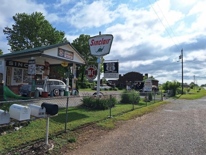 Gary's Gay Parita, Gay Parita, Missouri Marker. Click for full size. Gary's Gay Parita, Gay Parita, Missouri Marker image. Click for full size.