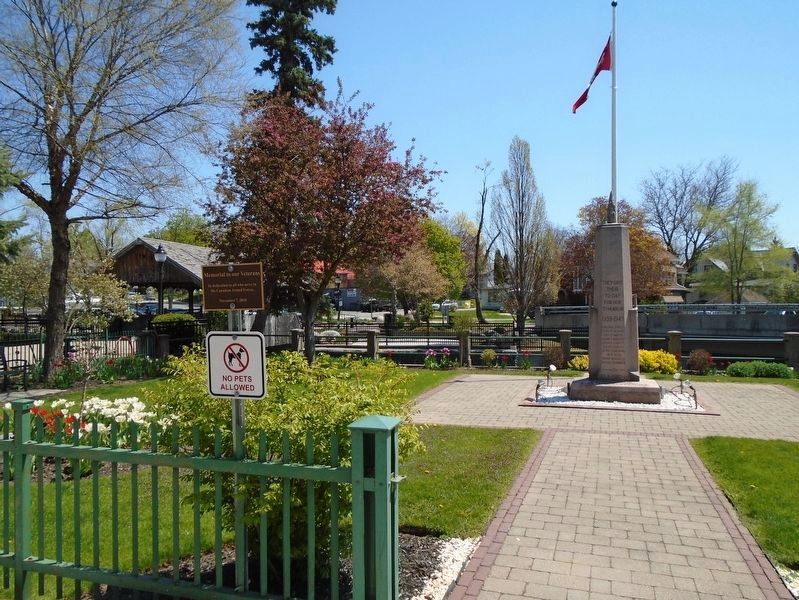 Memorial to our Veterans Marker. Click for full size. Memorial to our Veterans Marker image. Click for full size.