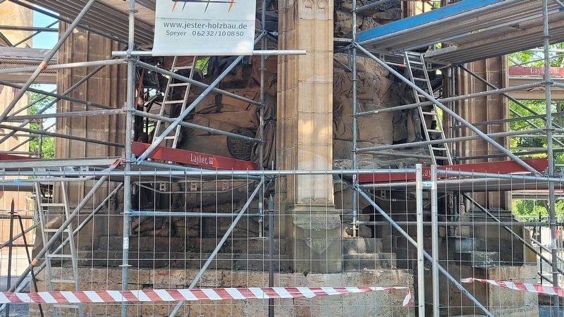The view of the Ölberg structure and Marker during a reconstruction phase. Click for full size. The view of the Ölberg structure and Marker during a reconstruction phase image. Click for full size.
