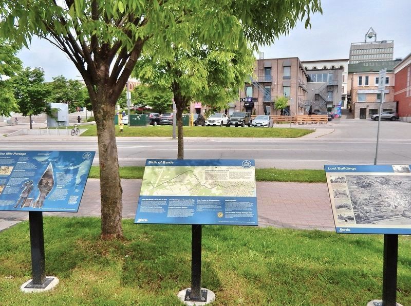 Birth of Barrie Marker image. Click for full size.
