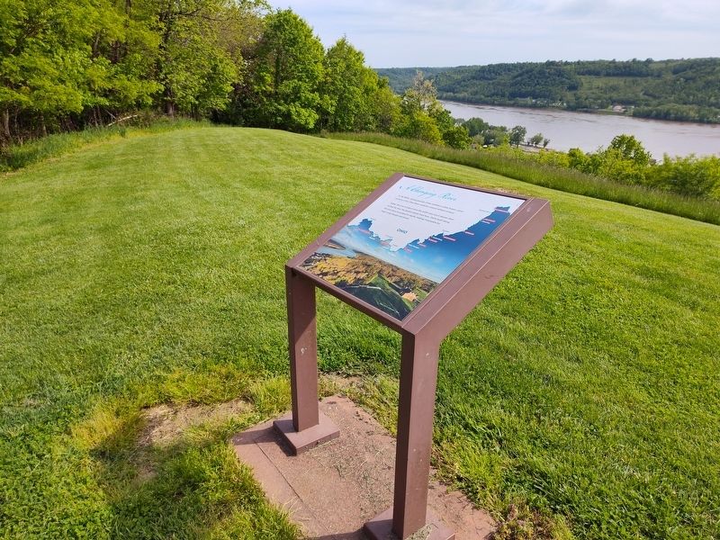 A Changing River Marker. Click for full size. A Changing River Marker image. Click for full size.