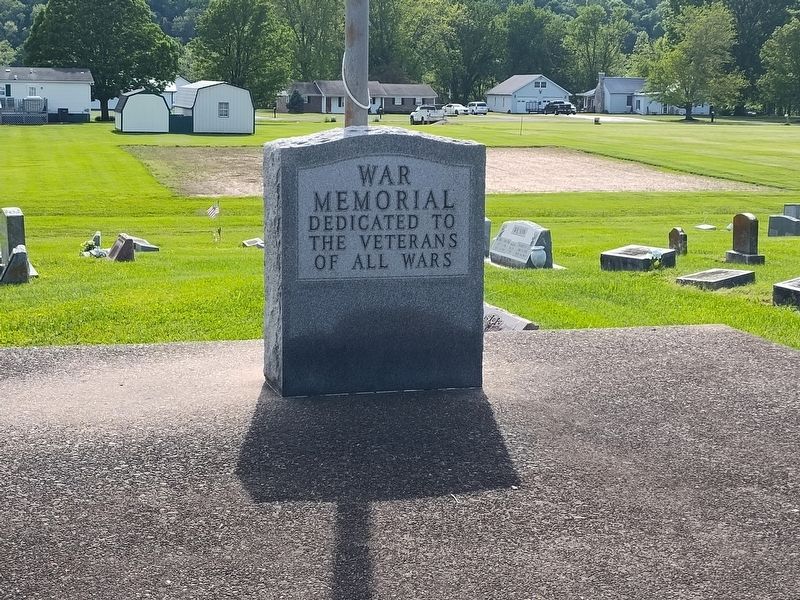 War Memorial Marker. Click for full size. War Memorial Marker image. Click for full size.