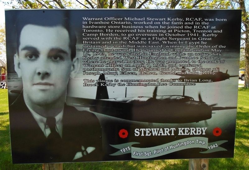 Stewart Kerby Marker image. Click for full size.