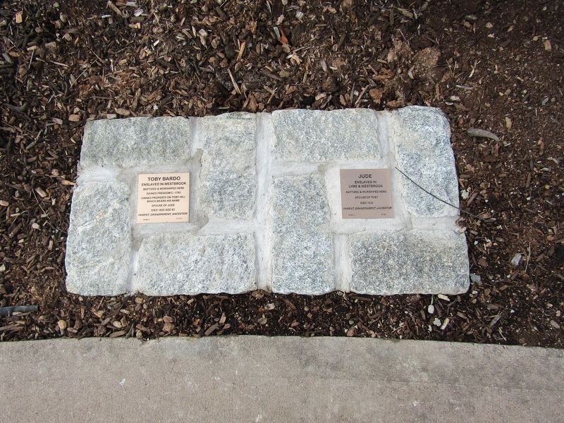 Toby Bardo Witness Stone (left) image. Click for full size.