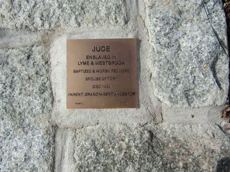 Jude Witness Stone image. Click for full size.