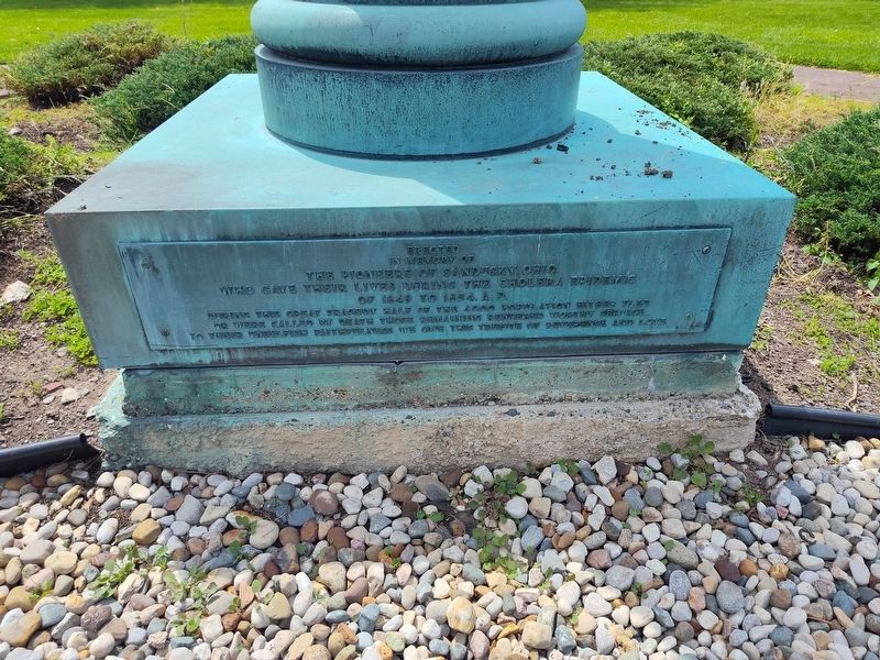 The Pioneers of Sandsky, Ohio Marker image. Click for full size.