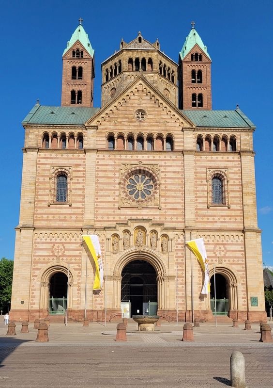 The front view of the Imperial Cathedral and Marker. Click for full size. The front view of the Imperial Cathedral and Marker image. Click for full size.