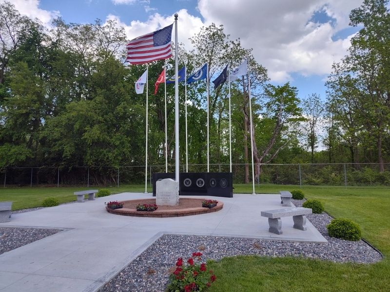 Erie County Veterans Memorial Plot Marker. Click for full size. Erie County Veterans Memorial Plot Marker image. Click for full size.