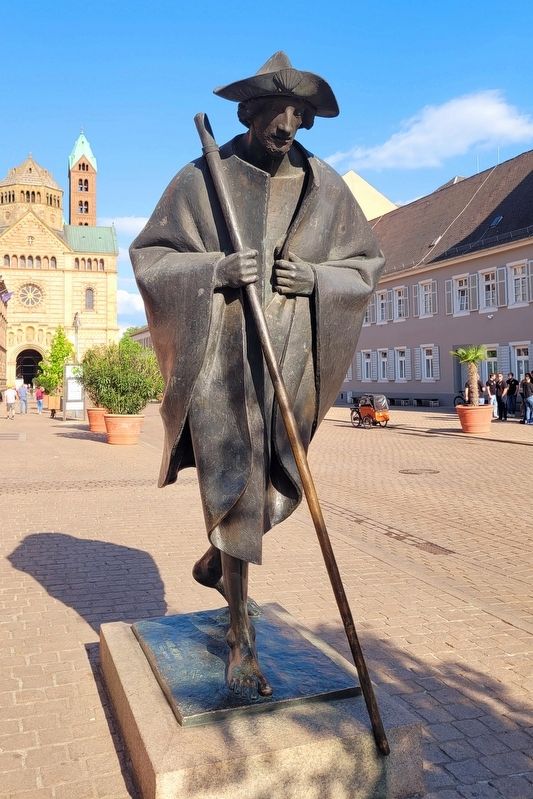 The Speyer St. James Pilgrim statue. Click for full size. The Speyer St. James Pilgrim statue image. Click for full size.