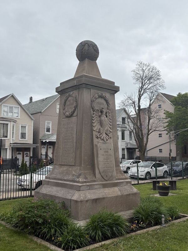 St. Hyacinth Parish World War I Memorial image. Click for full size.