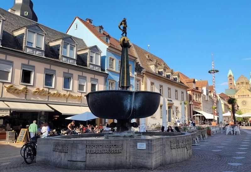 The view of the St. George’s Fountain and Marker. Click for full size. The view of the St. George’s Fountain and Marker image. Click for full size.