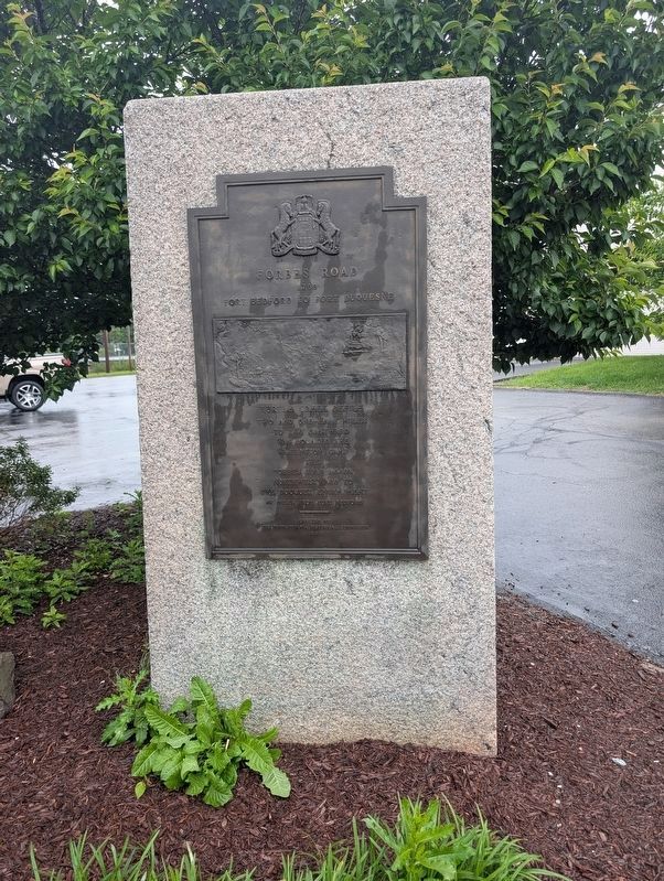 Forbes Road Marker image. Click for full size.