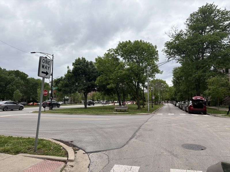 Logan Square Boulevards Marker image. Click for full size.