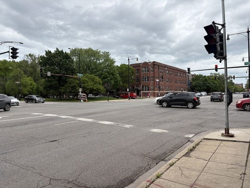 Logan Square Boulevards Marker image. Click for full size.