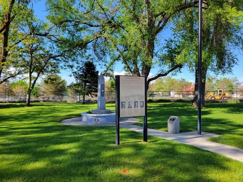Veterans Park Layton Utah Marker image. Click for full size.