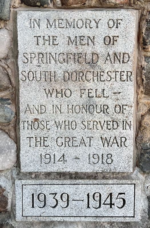 Springfield Cenotaph image. Click for full size.