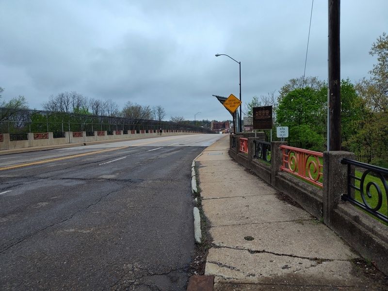 Four Chaplains Memorial Viaduct Marker image. Click for full size.