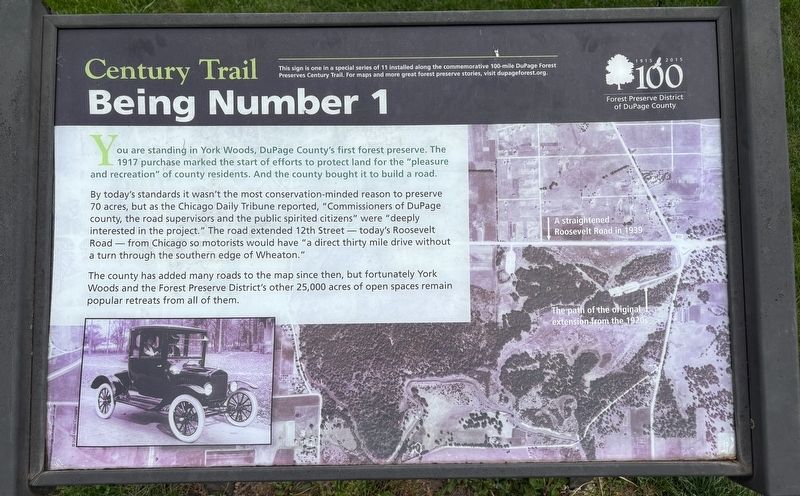Being Number 1 Marker image. Click for full size.