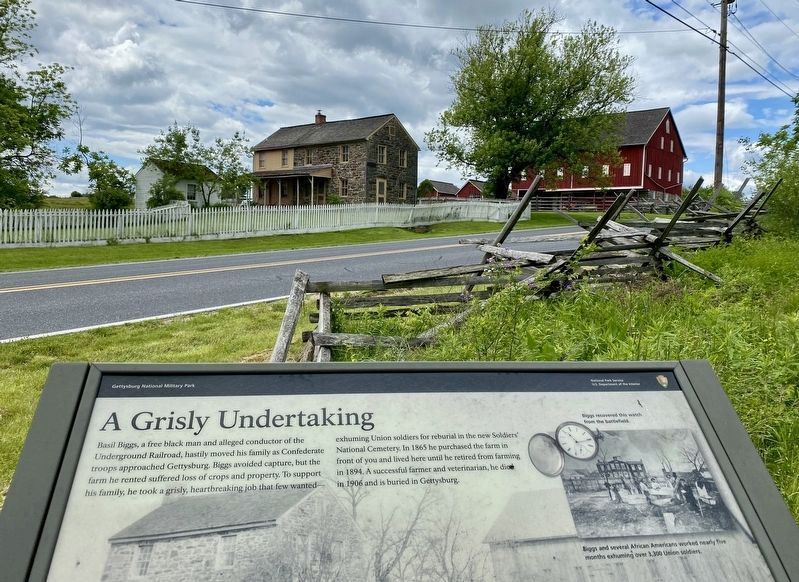 A Grisly Undertaking Marker image. Click for full size.