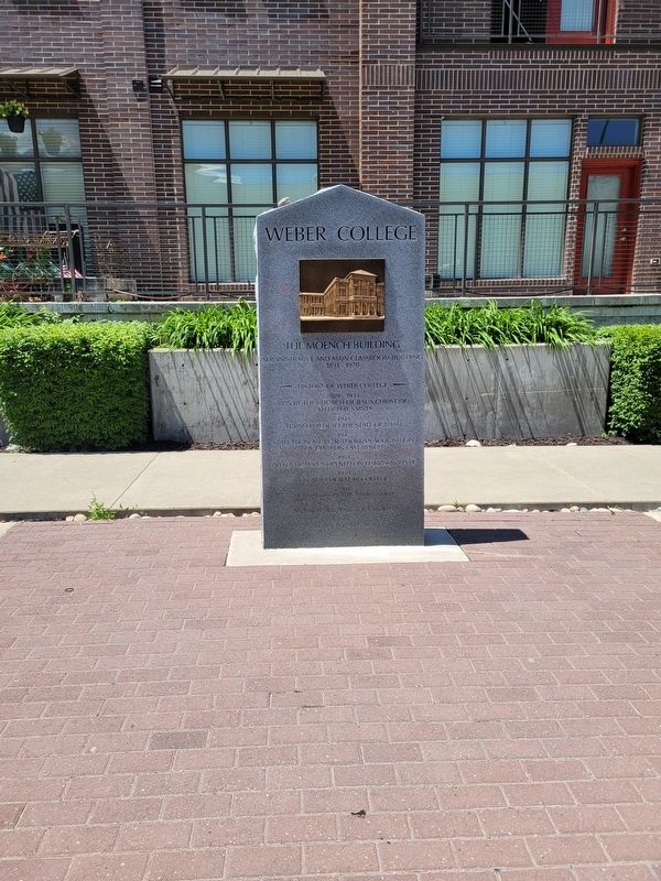 The Moench Building Marker. Click for full size. The Moench Building Marker image. Click for full size.
