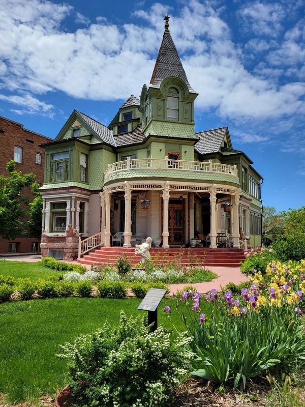 The William V. Helfrich/Patrick Healy Home Marker image. Click for full size.