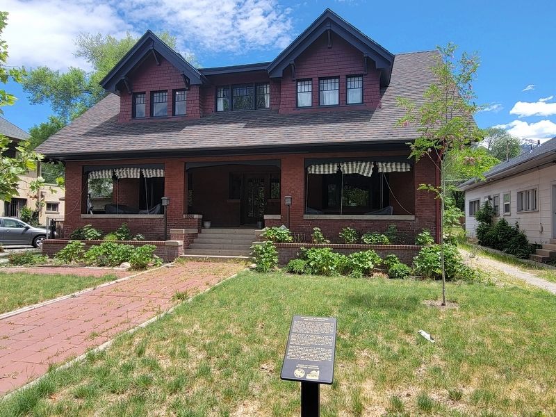 The Thomas H. Carr Home Marker image. Click for full size.