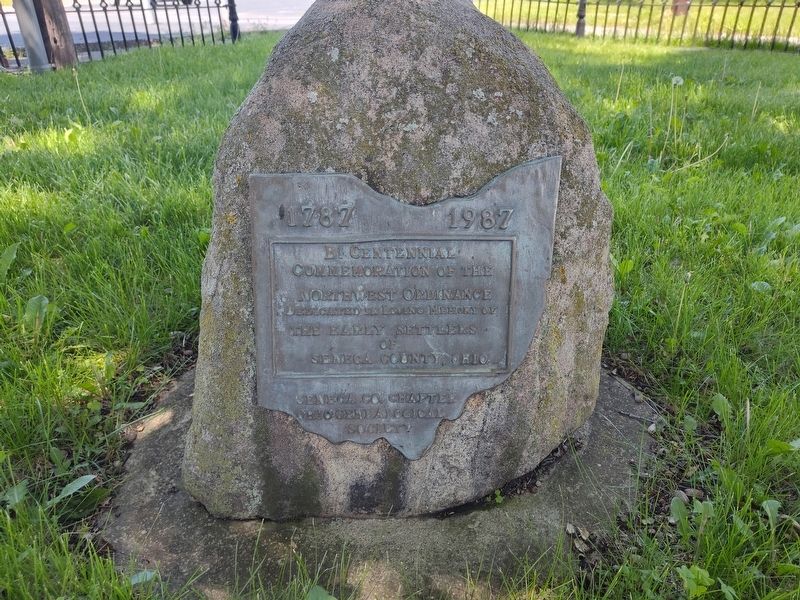 Bicentennial Commemoration of the Northwest Ordinance Marker image. Click for full size.